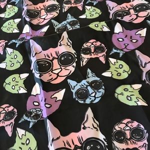 Vibedration Trippy Kitty Bandana
